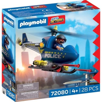 Playmobil City Action Police Helicopter 72080 4008789720801