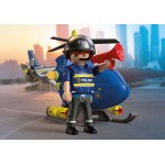 Playmobil City Action Αστυνομικό Ελικόπτερο 72080 4008789720801
