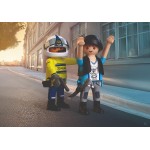 Playmobil City Action Αστυνομική Καταδίωξη Με Μοτοσικλέτα 72079 4008789720795