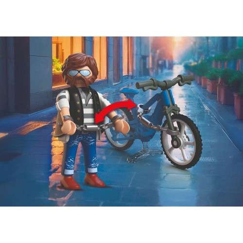 Playmobil City Action Αστυνομικός Και Κλέφτης Ποδηλάτων 72076 4008789720764