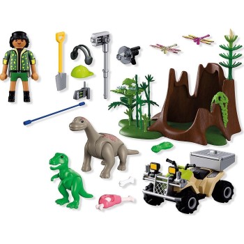 Playmobil Promo Εξερεύνηση Στην Κρυψώνα Των Δεινοσαύρων 72069 4008789720696