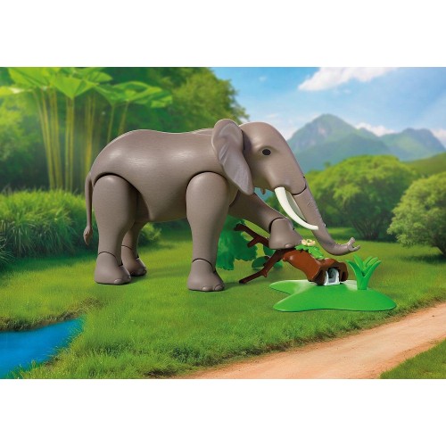 Playmobil Animals And Friends Φροντιστής Ζωολογικού Πάρκου Με Ελέφαντα Και Φλαμίνγκο 72068 4008789720689