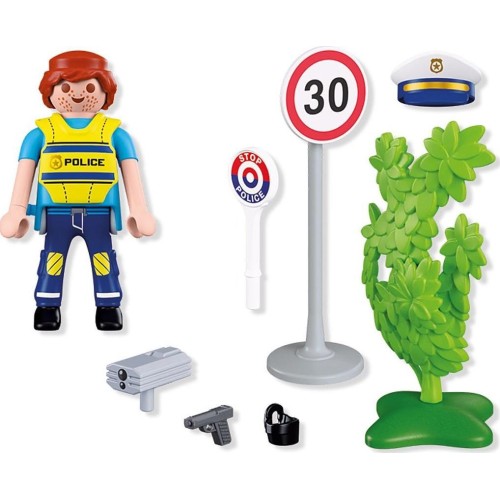 Playmobil City Action Αστυνομικός Με Ραντάρ Ταχύτητας 72029 4008789720290