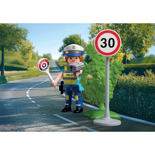 Playmobil City Action Αστυνομικός Με Ραντάρ Ταχύτητας 72029 4008789720290