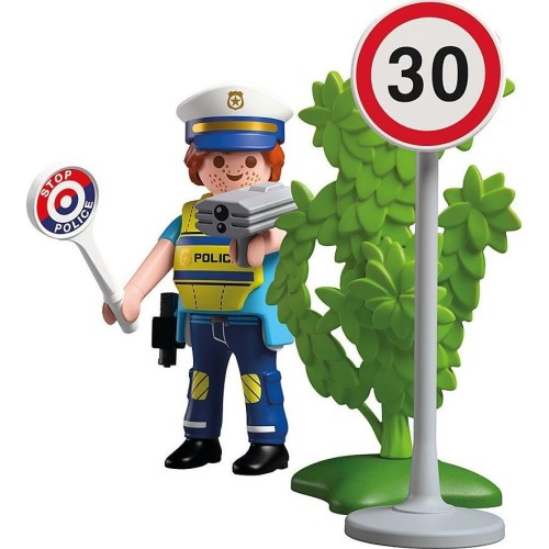 Playmobil City Action Police Officer With Speed Detector 72029 4008789720290