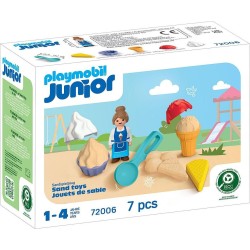 Playmobil Junior: Παιχνίδια Στην Άμμο Με Την Ζαχαροπλάστρια 72006 4008789720061