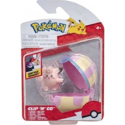 Pokemon - Poke Ball Clip N Go Με Φιγούρα W22 (6 Σχέδια) – Jazwares  Tyrunt With Heal Βall, Pkw4160,  JW095057-W22 191726757900