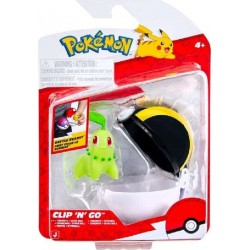 Pokemon - Poke Ball Clip N Go με Φιγούρα W22 (6 Σχέδια) – Jazwares  chikorita with ultra ball, pkw4163,  JW095057-W22 1917267579