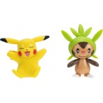 Pokemon Φιγούρες First Partner W7 (3 Σχέδια) – Jazwares pikachu & chespin, pkw4069, JW003355-W07 191726755838
