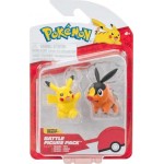 Pokemon Φιγούρες First Partner W6 (3 Σχέδια) – Jazwares tepig & pikachu, pkw4067, JW003355-W06 191726755814