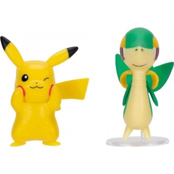 Pokemon Φιγούρες First Partner W6 (3 Σχέδια) – Jazwares snivy & pikachu, pkw4066, JW003355-W06 191726755807