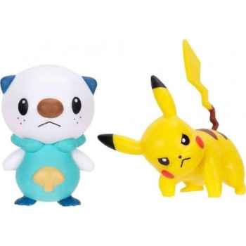 Pokemon Figures First Partner W6 (3 Designs) – Jazwares Oshawott & Pikachu, Pkw4068, JW003355-W06 191726755821