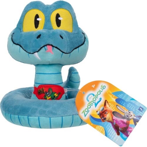 Zoopolis Rubbery Jazwares zootropolis 2 little core plush - gary de snake, official ...