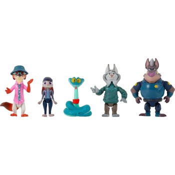 Jazwares Zootropolis 2 Adventure Σετ Φιγούρες 5Τμχ 10Εκ., Ταινία Zootopia 2, Συλλεκτική JWZ00065 191726956730