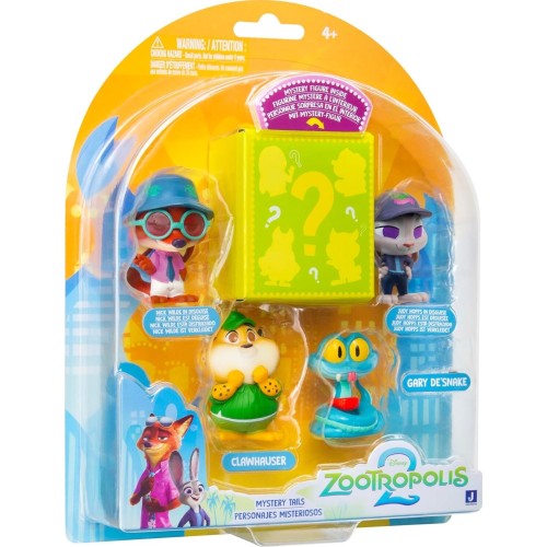 Jazwares zootropolis 2 figure 5-pack with mystery figure, zootopia 2 movie, collecti JWZ00060 191726956686
