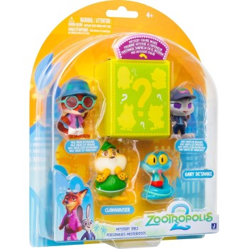 Jazwares zootropolis 2 figure 5-pack with mystery figure, zootopia 2 movie, collecti JWZ00060 191726956686