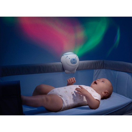 Chicco Polar Bear Cradle Projector Baby Toy Pink For 0+ Months Y01-11558-10 8058664164769