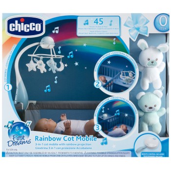 Chicco Ciel Projector Baby Crib Toy For 0+ Months Y01-11041-20 8058664153275