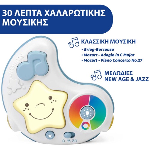 Chicco Γυμναστήριο Δραστηριοτήτων Χαρούμενα Χρώματα Σιέλ Για 0+ Μηνών Y01-09866-20 8058664112548