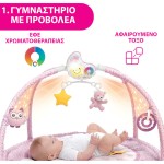 Chicco Γυμναστήριο Δραστηριοτήτων Χαρούμενα Χρώματα Ροζ Για 0+ Μηνών Y01-09866-10 8058664112531