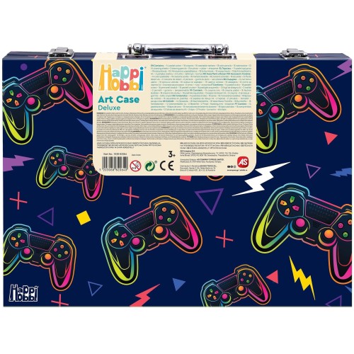 As company Happihobbi Painting box Deluxe Video Game With 100 Accessories for 3+ Years 1038-82064 5203068820640