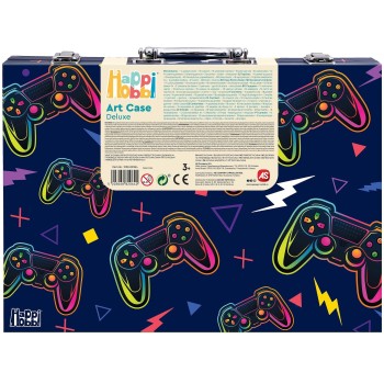 As company Happihobbi Painting box Deluxe Video Game With 100 Accessories for 3+ Years 1038-82064 5203068820640