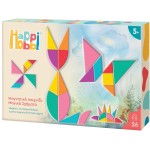 As company Happihobbi Μαγικά σχήματα 26 Εκπαιδευτικοί Χάρτινοι Μαγνήτες Για 5+ Χρονών 1029-64078 5203068640781