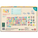 As company Happihobbi Alphabet 91 Educational Paper Magnets for 4+ Years 1029-64075 5203068640750