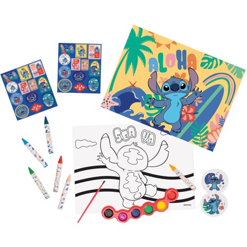 As company as Stitch Painting set in Transparent bag for 3+ Years 1023-68005 5203068680053
