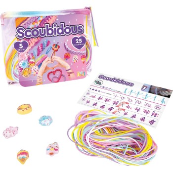 As company Happihobbi Scoubidous Bag With 25 Scoubidous and Accessories For 6+ 1080-25569 5203068255695
