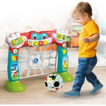Clementoni baby βρεφικό εκπαιδευτικό γκολάκιας για 18+ μηνών 1000-63442 8005125634422