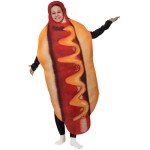 fun world Hot dog Suit Medium 160-170 cm. Medium 160-170 cm. 5197-2 5212054709234