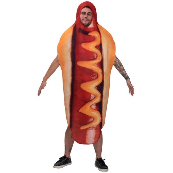 fun world Hot dog Suit Medium 160-170 cm. Medium 160-170 cm. 5197-2 5212054709234