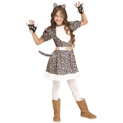fun world Children's Outfit Pink Leopard gs Xsmall 5-6 Years 110-116 cm GS Xsmall 5-6 Years 110-116 cm 5145-1 5212054710117