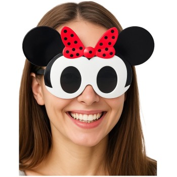 fun world Mouse Glasses With bow 19.5x14.5cm. one Size 7931 5212054711435