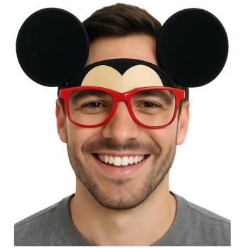 fun world Glasses "mouse" 20.5x14cm. one Size 7930 5212054711404