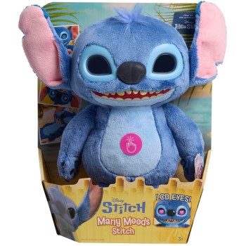 Giochi Preziosi Disney Stitch Stitch Plush 36 cm With Interactive Eyes TTC52000 8056379206866