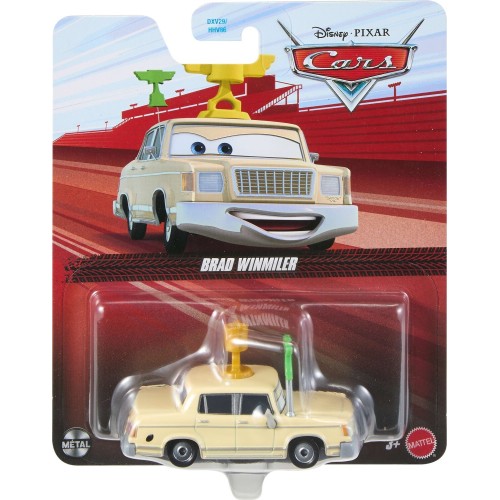 Disney Cars mattel cars αυτοκινητάκια disney and pixar cars brad winmiler DXV29 / JMB94 194735373161