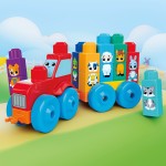 Mega Bloks First Builders Build & Match Animal Tractor Block Toy (30 Pieces) for Toddler JKG33 194735349043