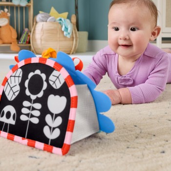 Mattel Fisher-Price Prop 'N Go Portable Mirror Baby Tummy Time Sensory Activity Toy For Newborns JHB45 194735327065