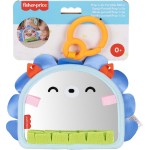 Mattel Fisher-Price Prop 'N Go Portable Mirror Baby Tummy Time Sensory Activity Toy For Newborns JHB45 194735327065