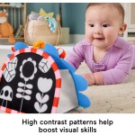 Mattel Fisher-Price Prop 'N Go Portable Mirror Baby Tummy Time Sensory Activity Toy For Newborns JHB45 194735327065