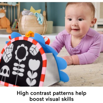 Mattel Fisher-Price Prop 'N Go Portable Mirror Baby Tummy Time Sensory Activity Toy For Newborns JHB45 194735327065