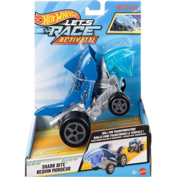 Mattel Hot Wheels Let’s Race Activate! Toy Car or Truck From the Netflix Show With Surprise Reveal (styles May Vary) JJX15 / JJX