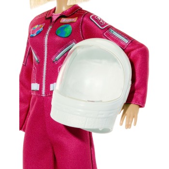 Mattel Barbie Careers Astronaut Doll & Accessory, Fashion Doll Wearing Removable Spacesuit With Helmet JKF77 194735348619