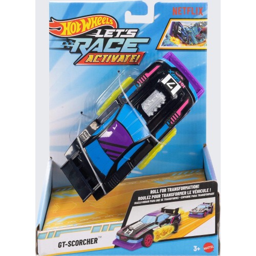 Mattel Hot Wheels Aytokinhtakia 1:32 - Hw Ωρα Για Αγωνα Hw Lr Gt-Scorcher JJX15 / JJX20 194735343478