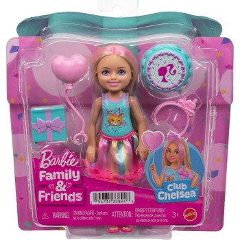 Mattel barbie chelsea χαρουμενα γενέθλια JJB37 194735338948
