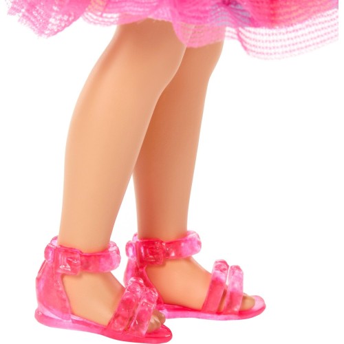 Mattel Barbie Chelsea Club Birthday-themed Small Doll With Pink-streaked Blonde Hair & Party Accessories JJB37 194735338948