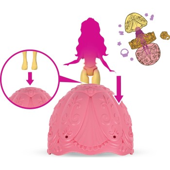 Mattel Disney Princess Μίνι Κούκλες - Αυγουλακι Εκπληξη Cdu 6 Σχεδια JHG92 / JHG95 194735331390