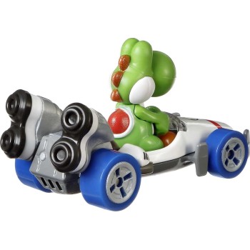 Mattel Hot Wheels Aytokinhtakia - Mario Kart Mario Kart Yoshi, B-D GBG25 / GBG29 887961714487